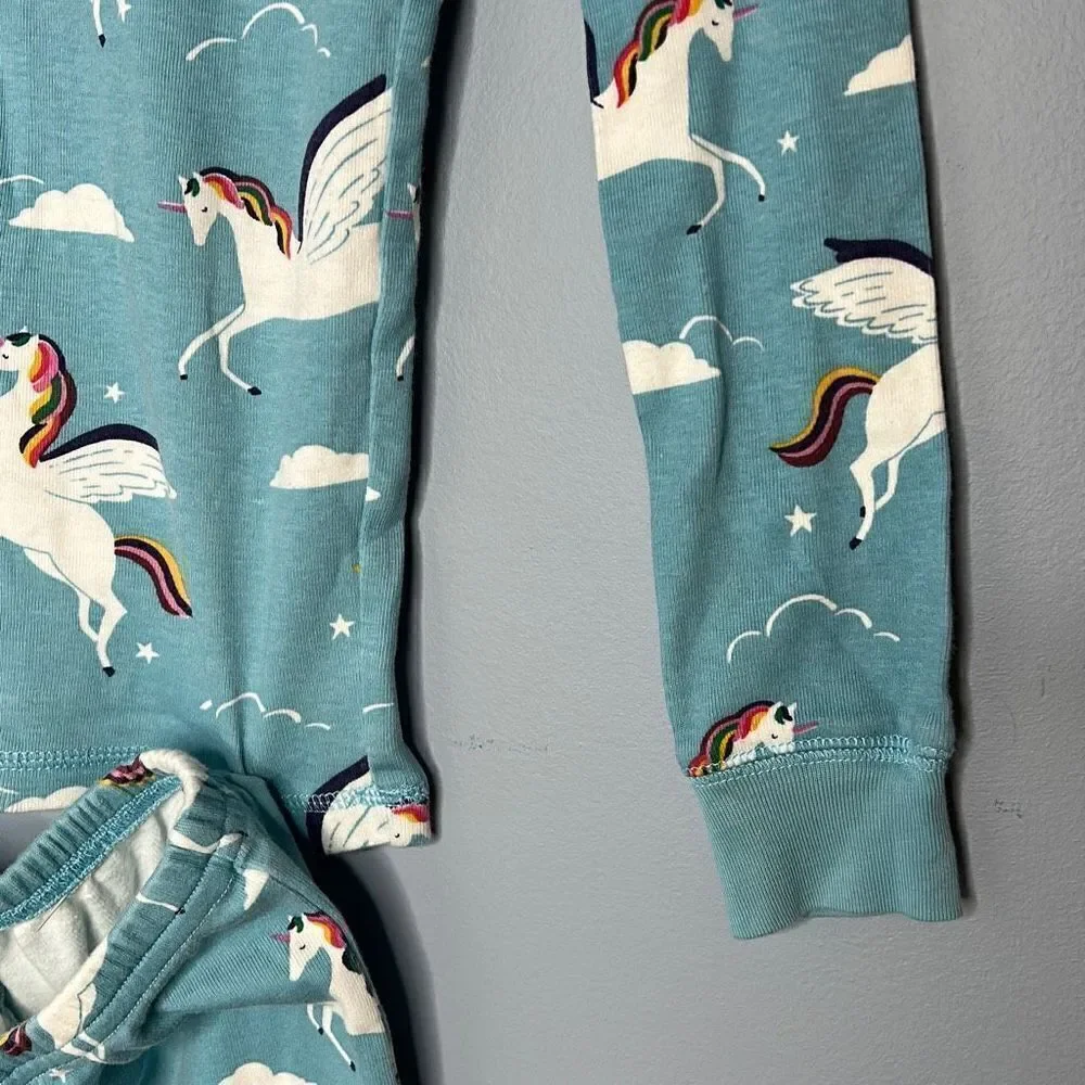 Mini Boden Pegasus Unicorn Pajama Set 11Y